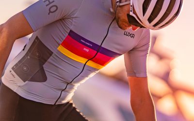 Koszulki kolarskie Luxa w stylu retro z lat 80-tych.